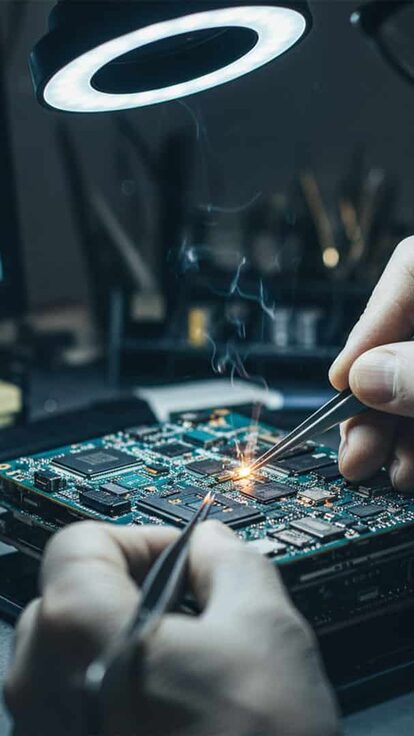 Micro-soudure à Cannes : réparation experte des cartes mères et composants électroniques