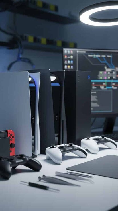 Réparation console à Le Cannet : services rapides pour PS5, Xbox, Switch et manettes